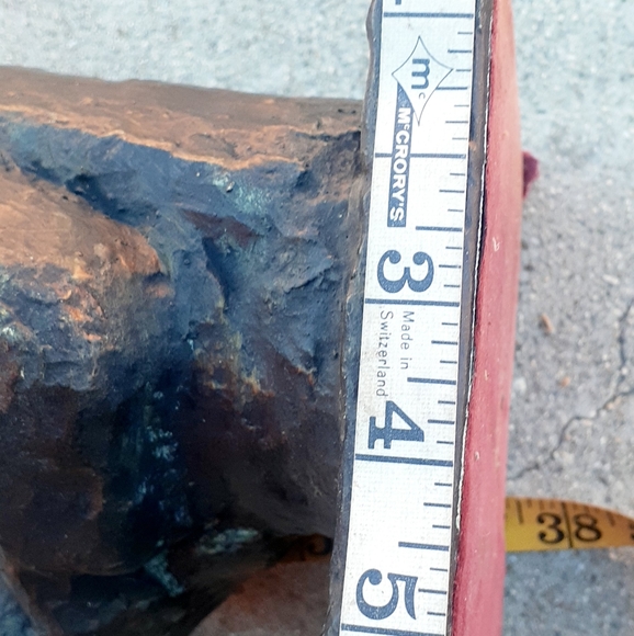 10" Antique chalkware ? Statue scholar philosopher - Picture 6 of 9